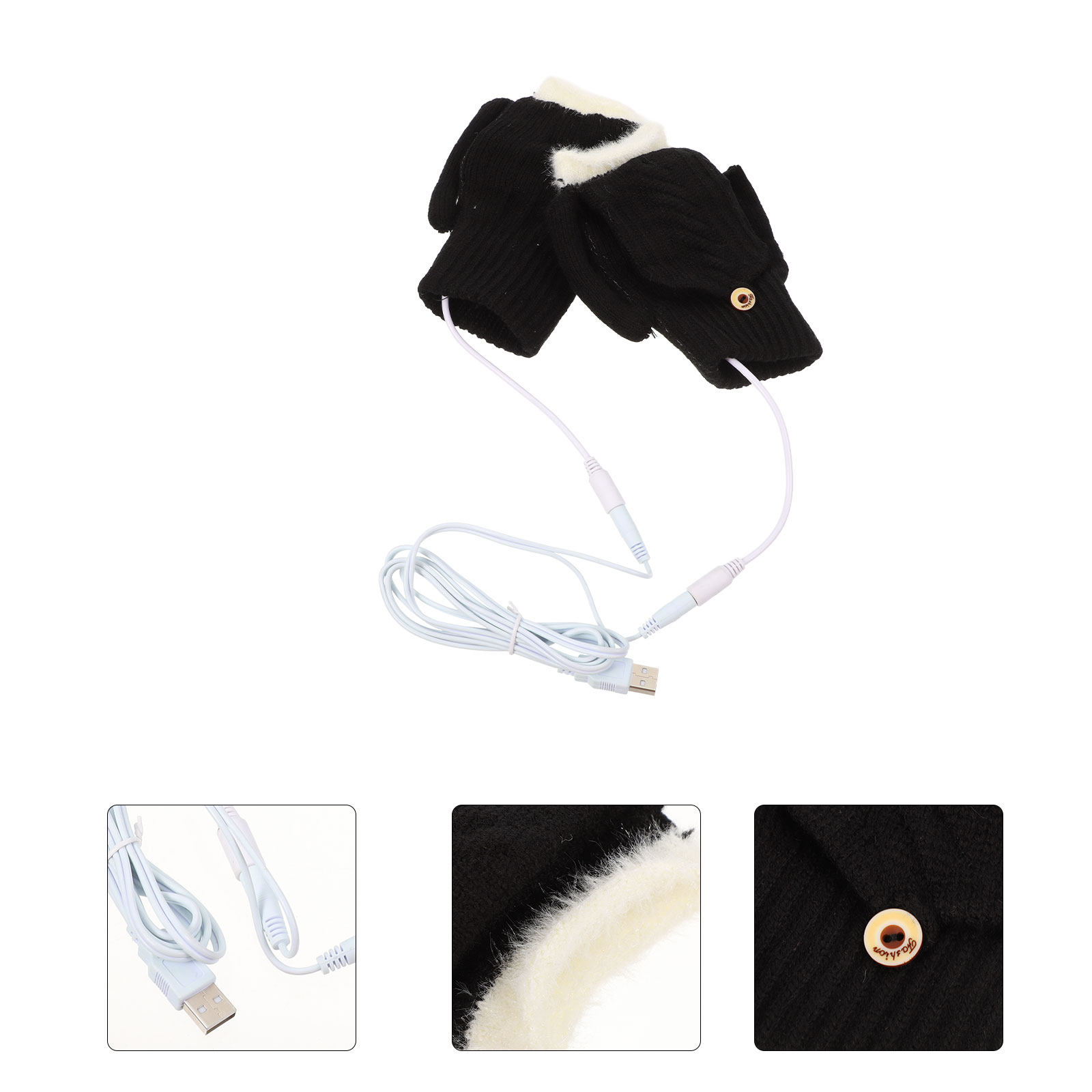Heated Gloves Electric - 1 Set Usb Heated Gloves For
